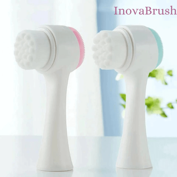 InovaBrush - Escova Facial Skincare 2 em 1 para Limpeza Profunda e Eficiente - Inovatech Store