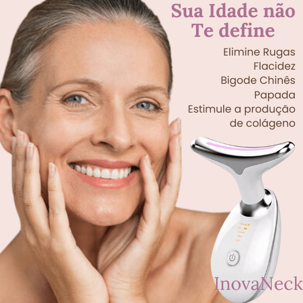 InovaNeck- Massageador Anti-envelhecimento de rosto e pescoço mais jovem (Ganhe presente Exclusivo) - Inovatech Store